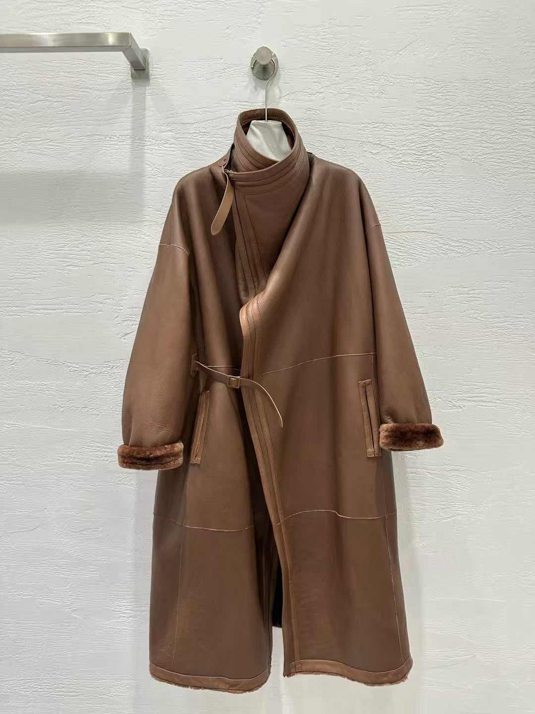 Sheepskin coat