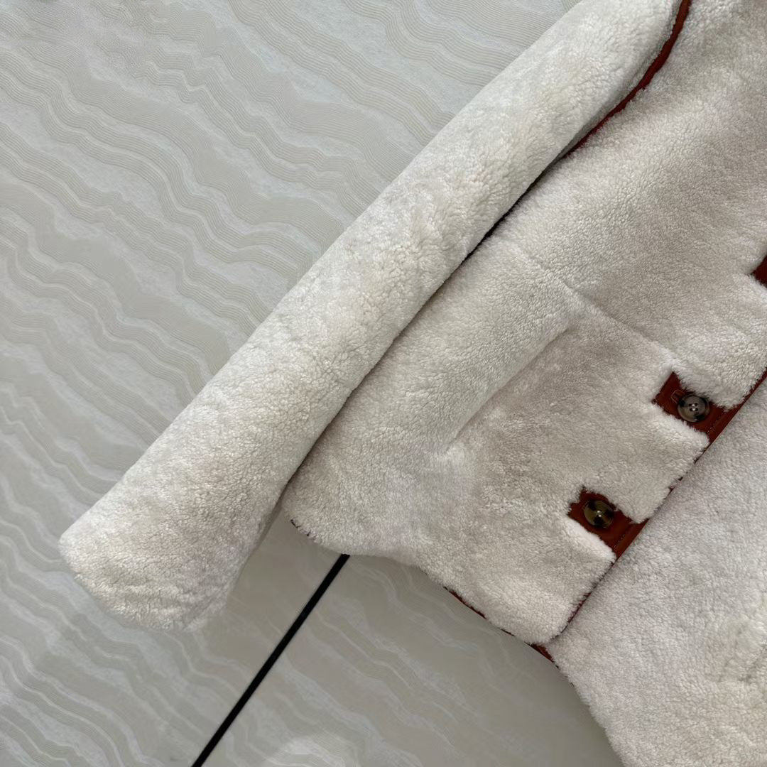 Sheepskin coat