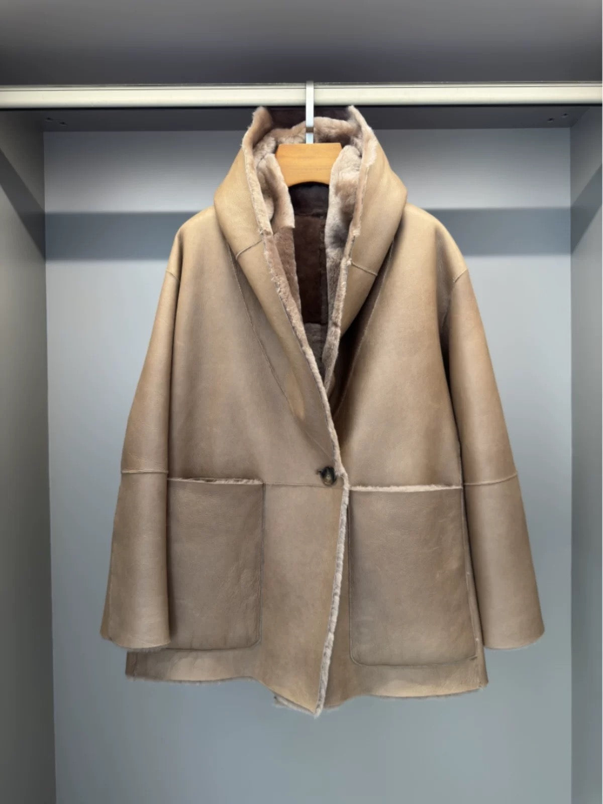 Sheepskin jacket