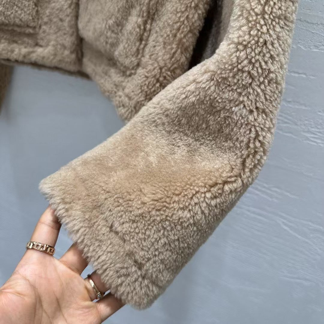 Sheepskin coat