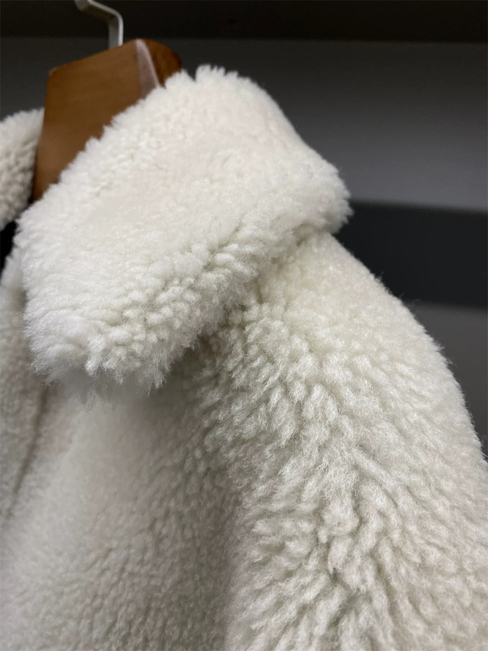 Sheepskin coat