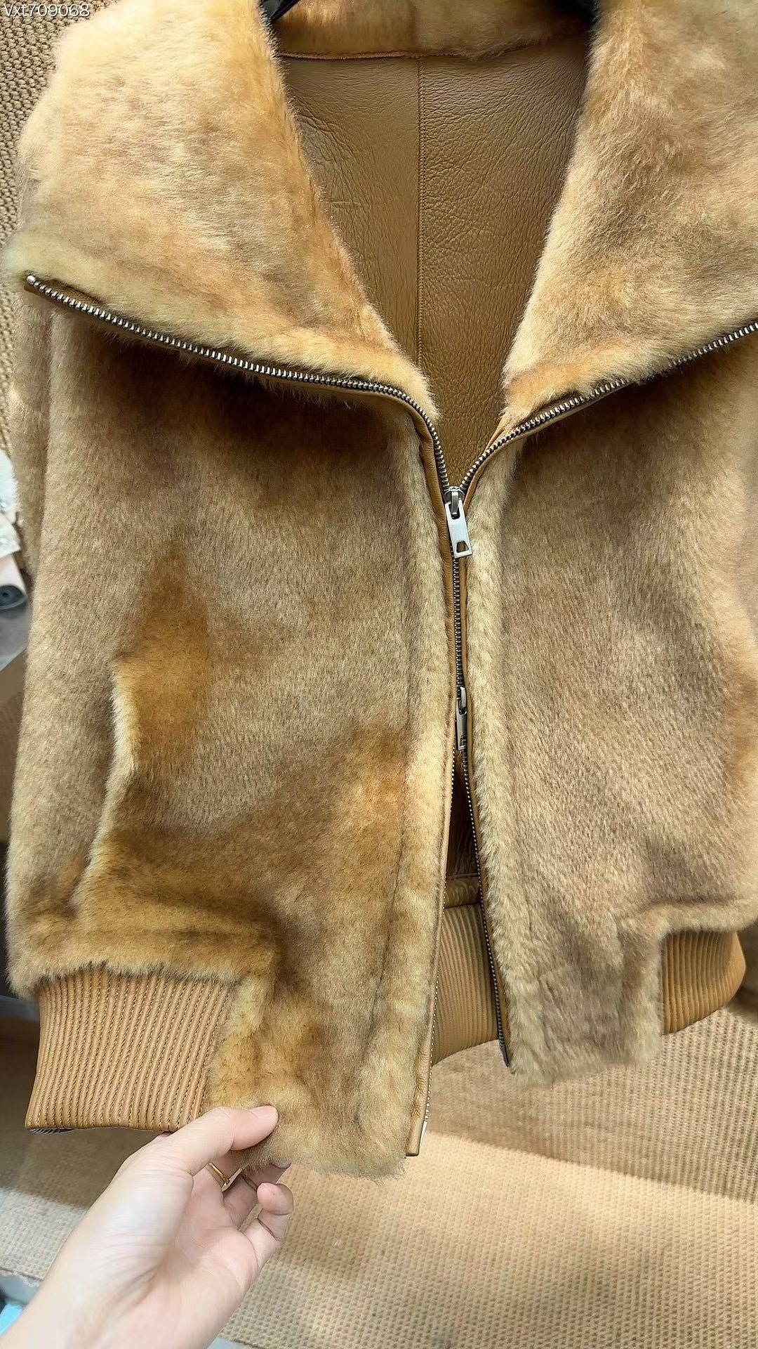 Sheepskin jacket