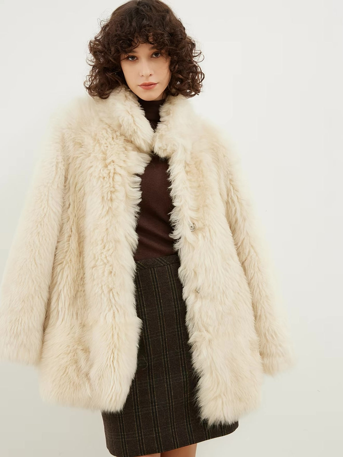 Sheepskin coat