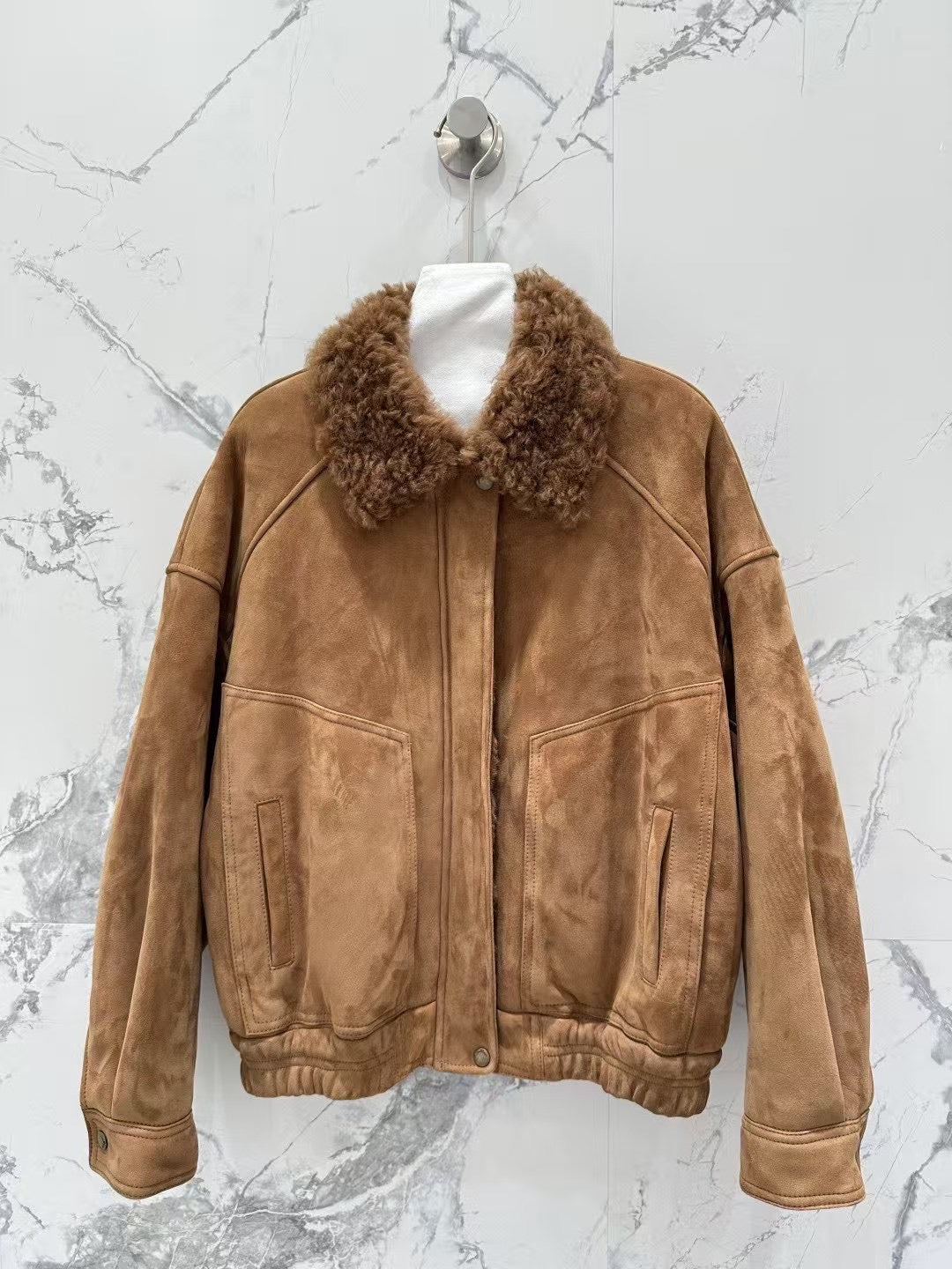 Sheepskin coat