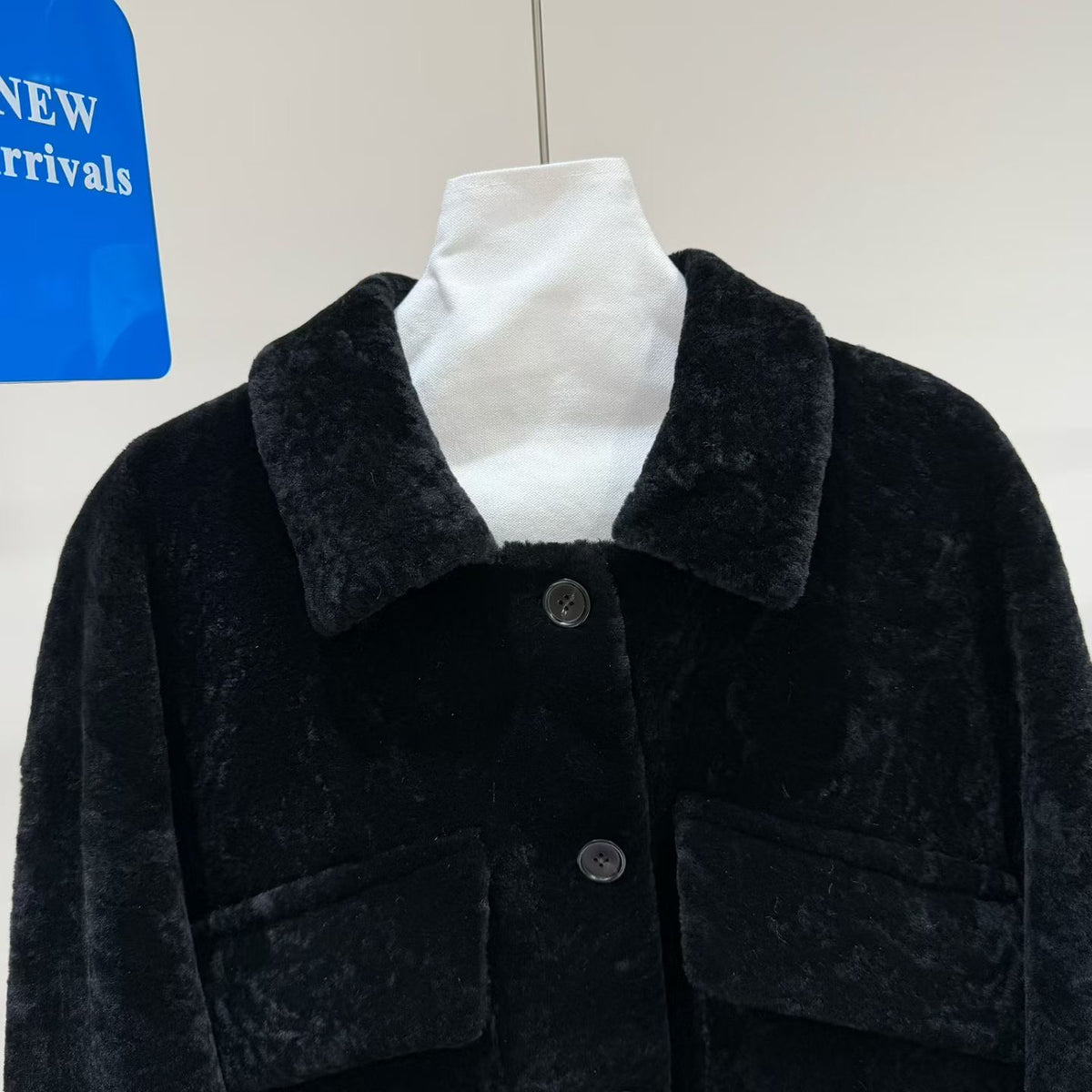 Sheepskin coat