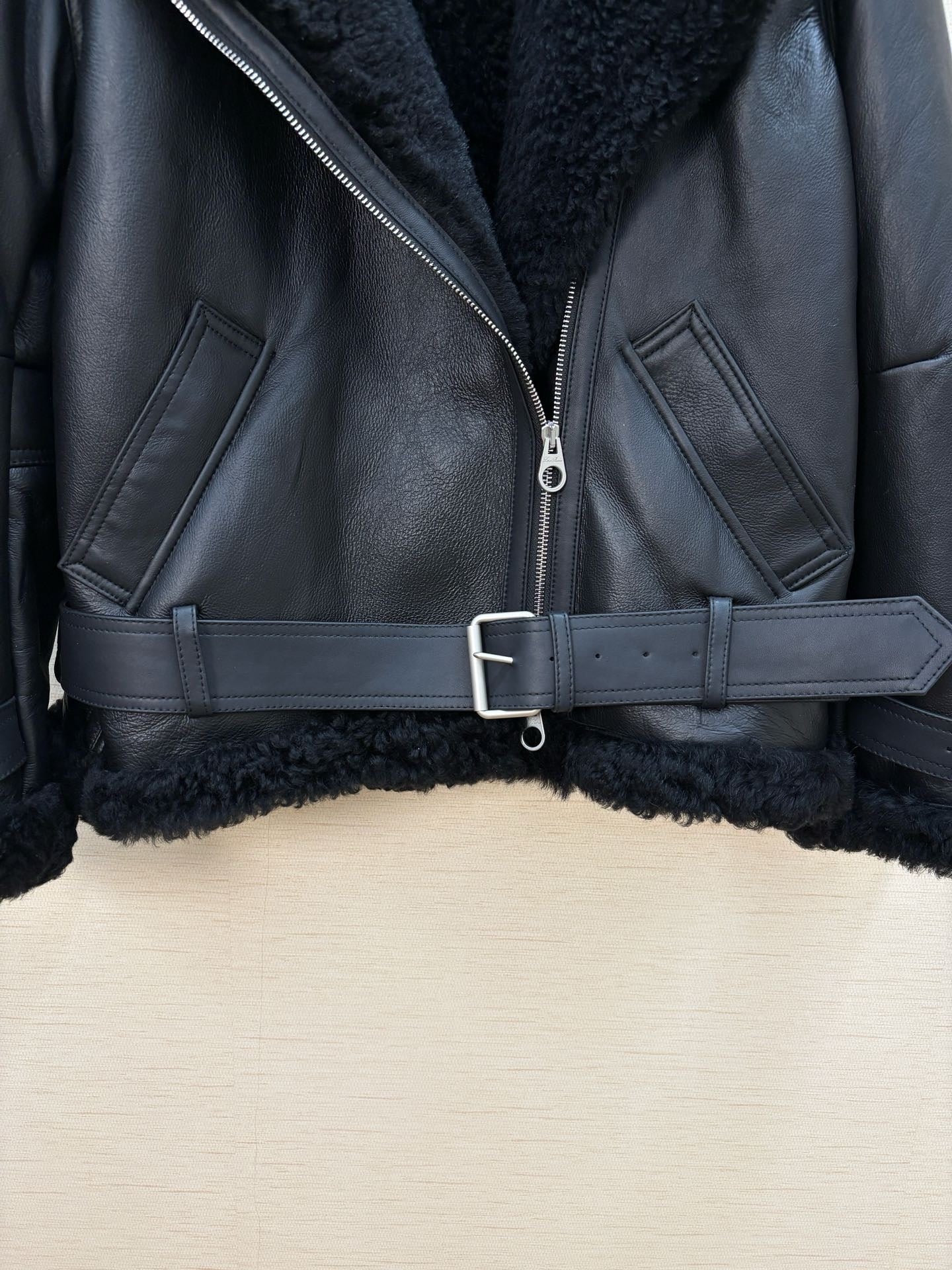 Sheepskin jacket