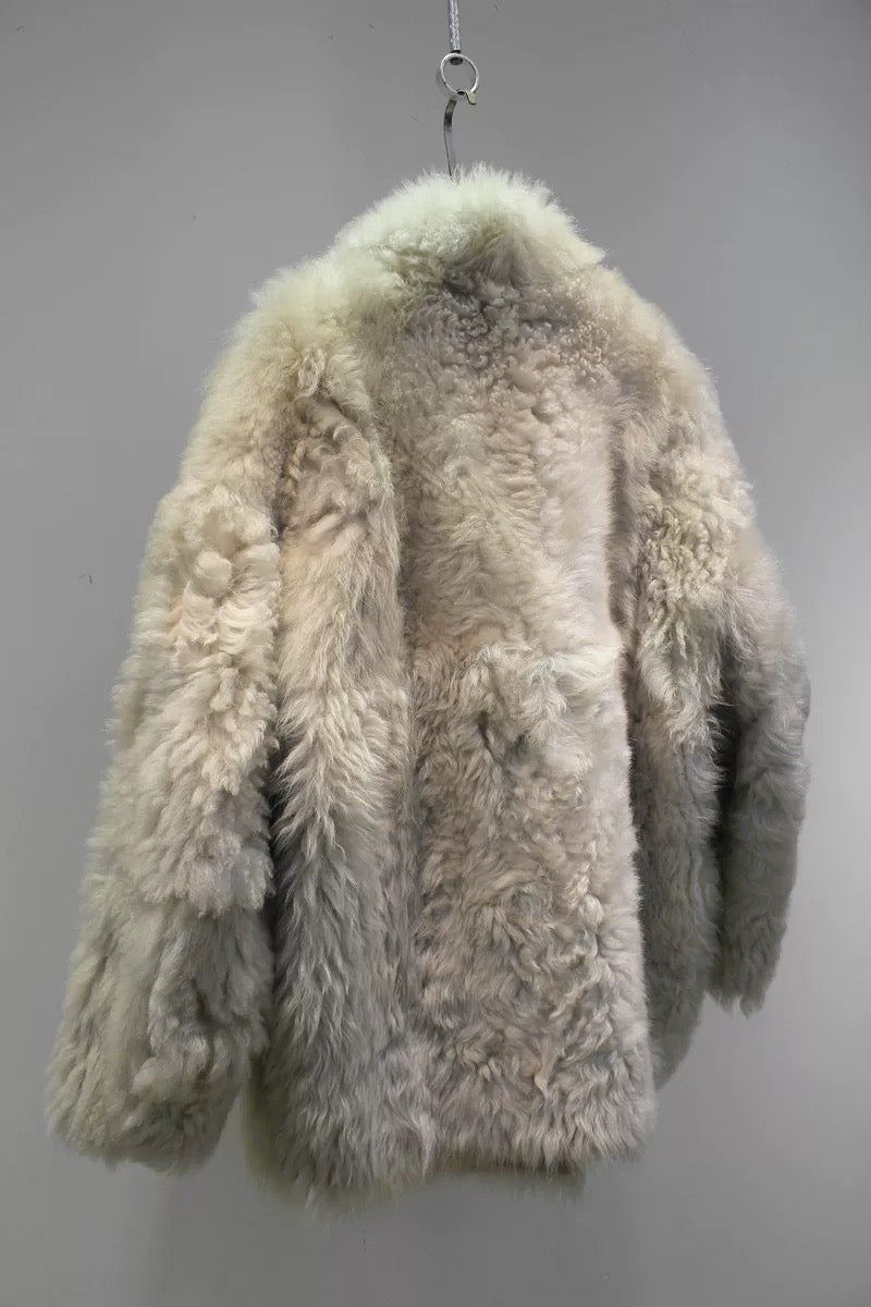 Sheepskin coat