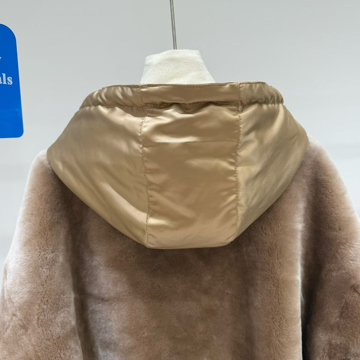 Sheepskin coat