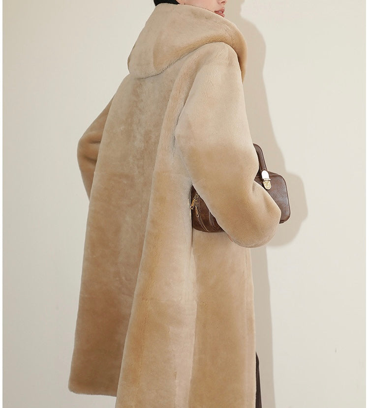 Sheepskin coat