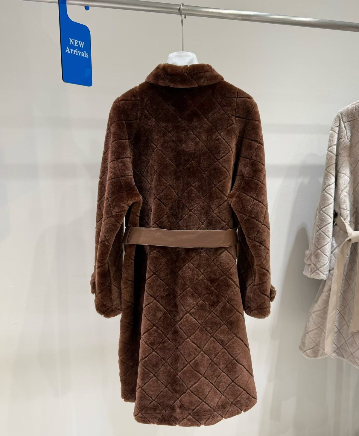 Sheepskin coat