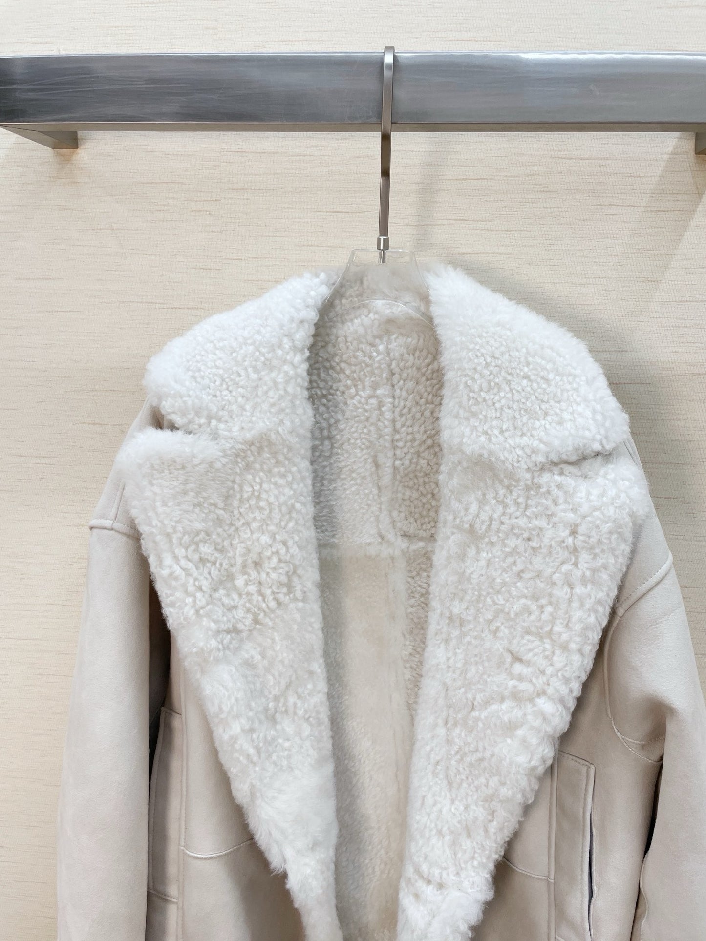 Double-sided sheepskin jacket