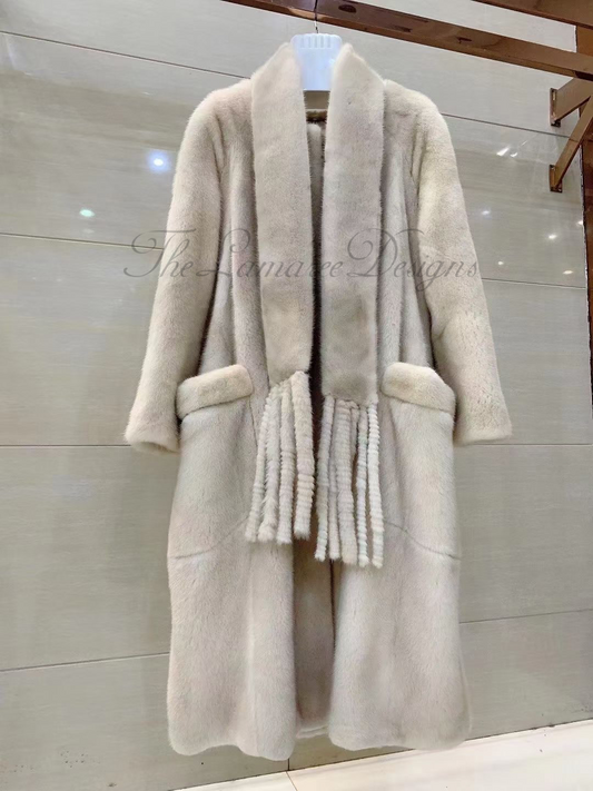 Danish mink fur coat