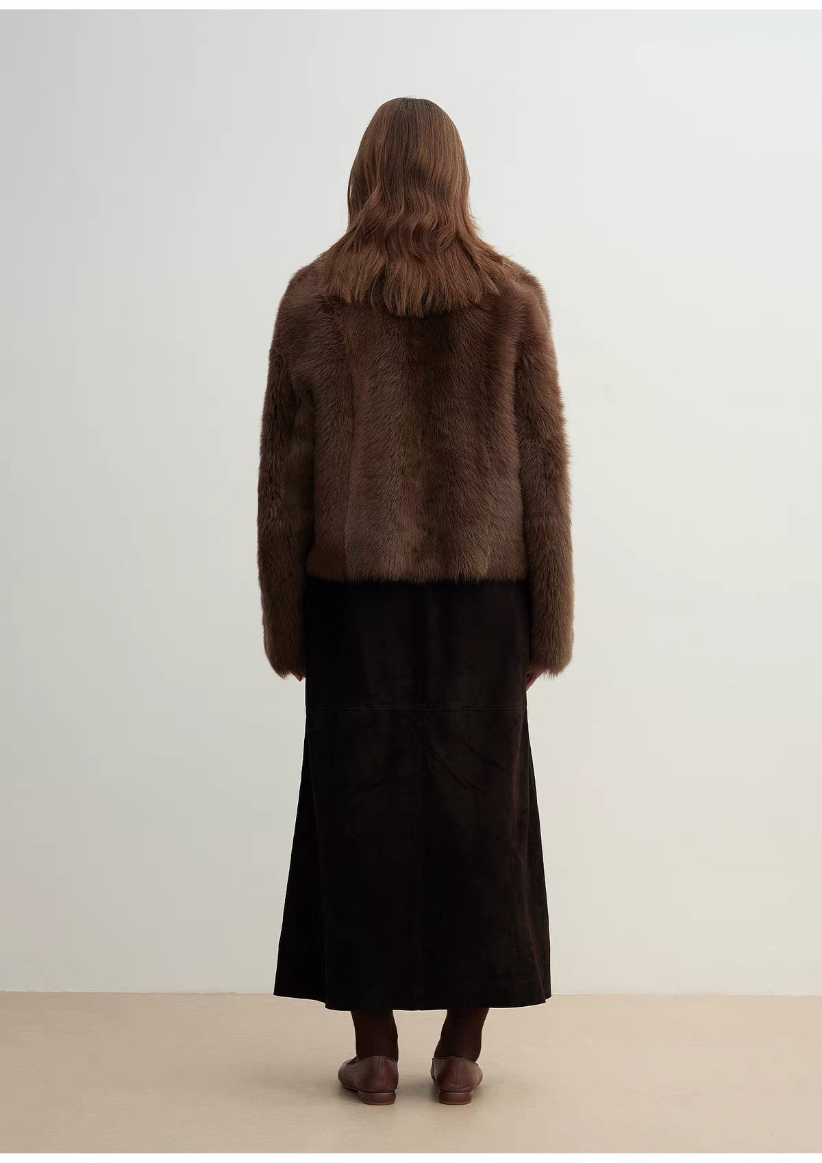 Sheepskin coat