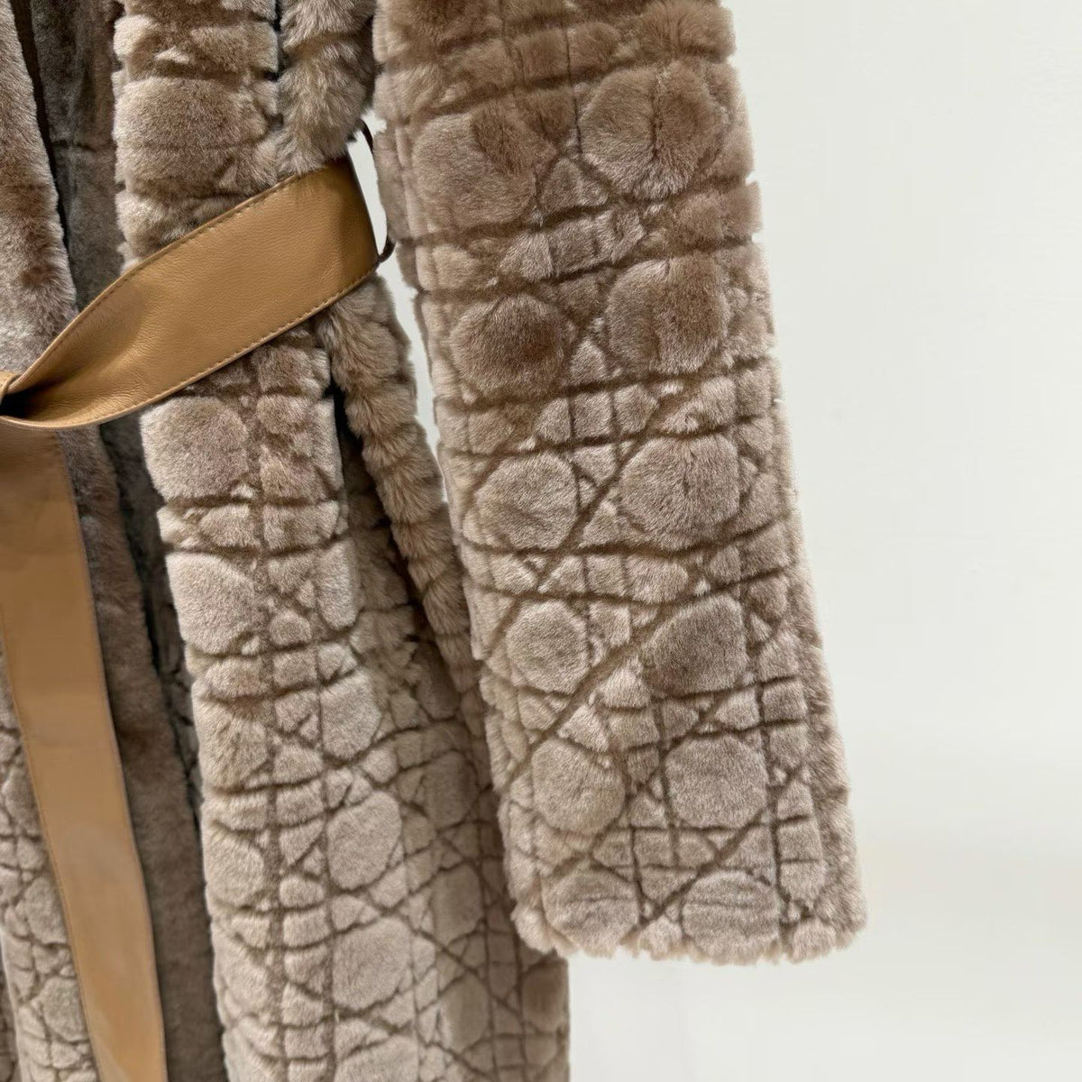 Sheepskin coat