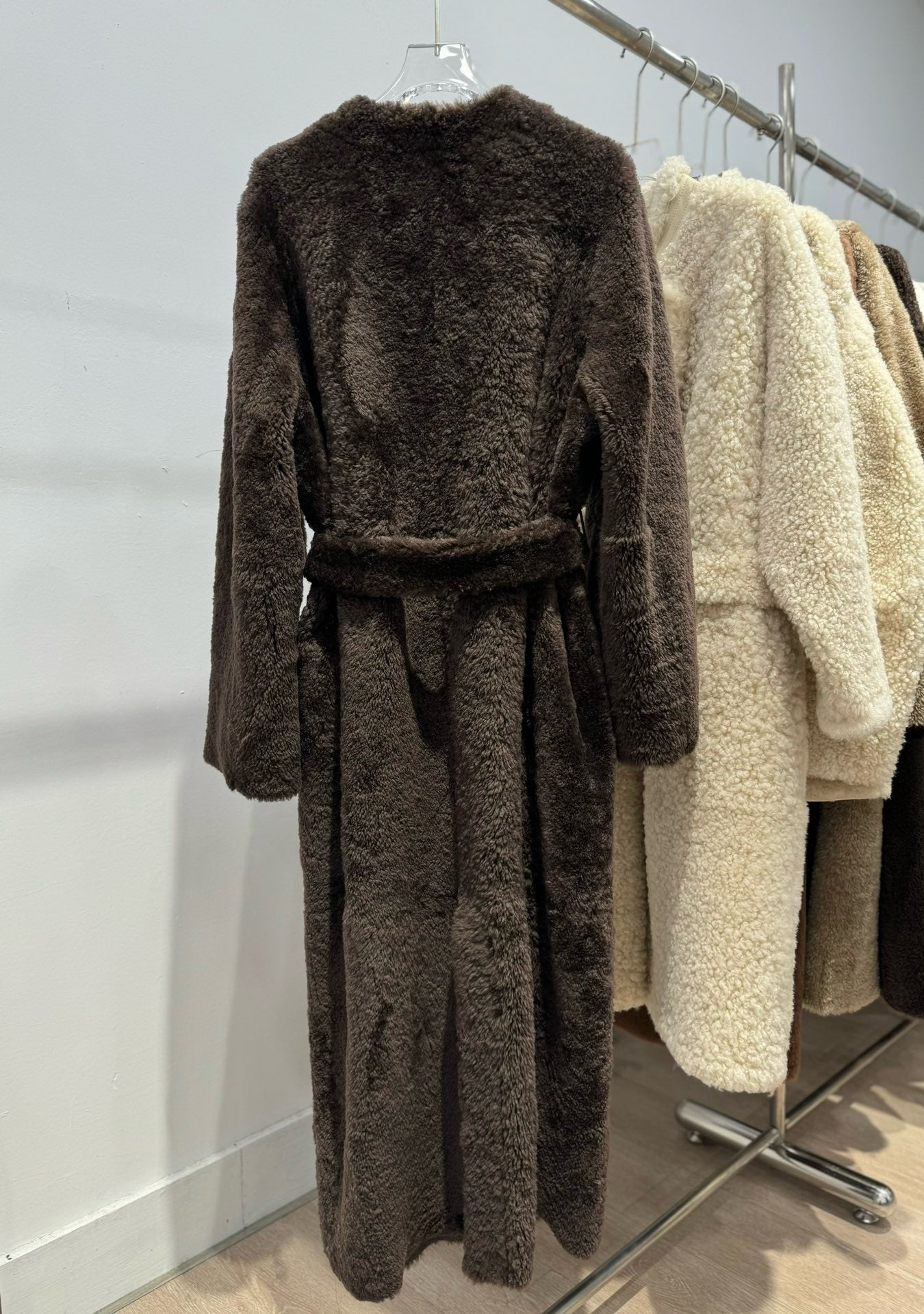 Sheepskin coat