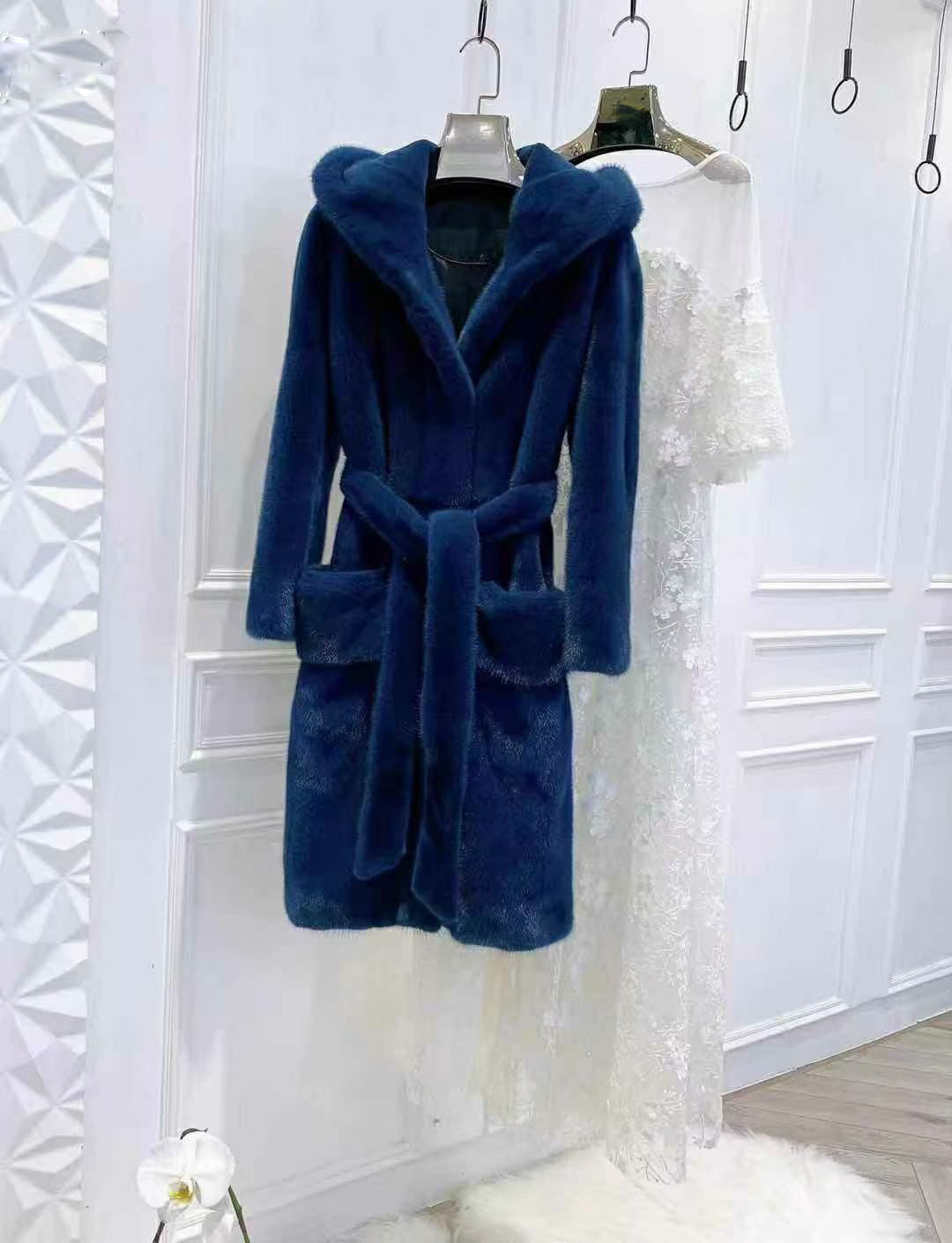 Danish mink fur coat