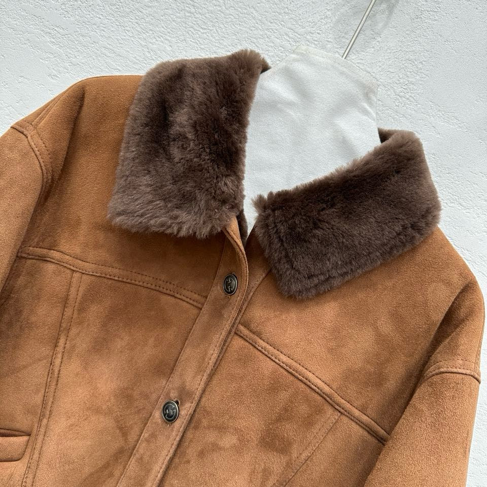 Sheepskin jacket