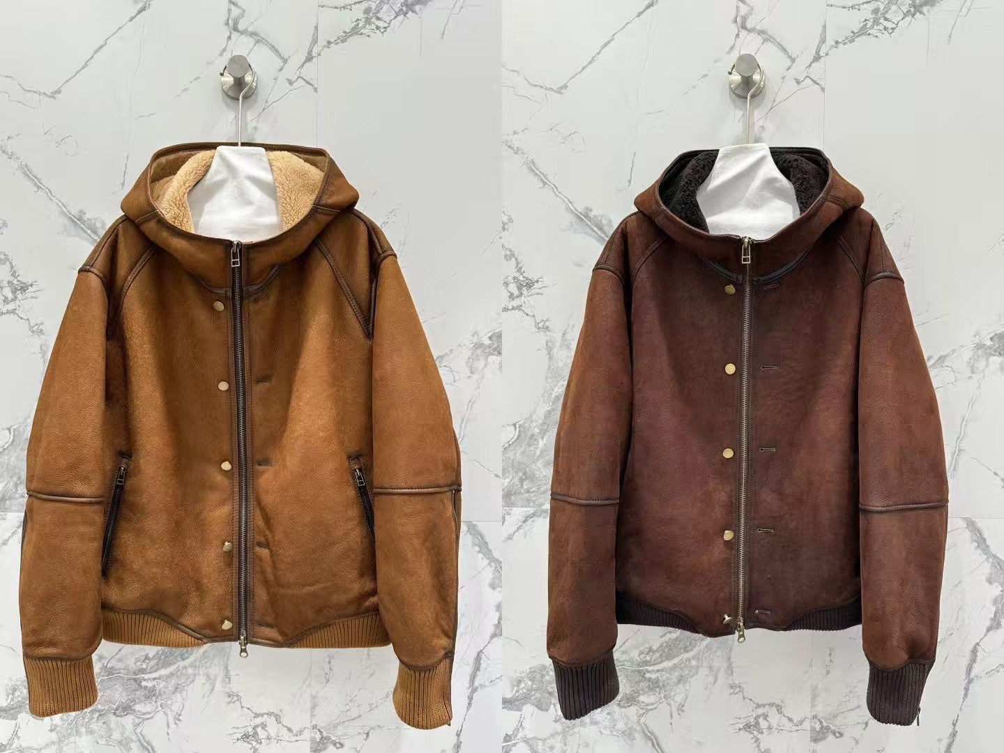 Sheepskin jacket