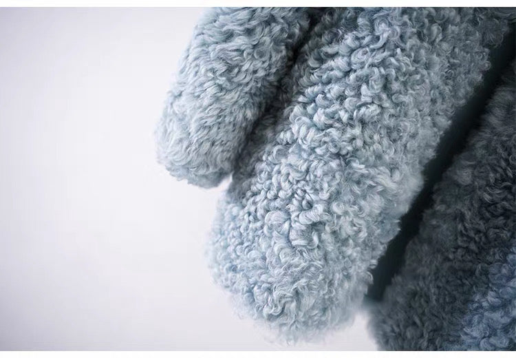 Sheepskin coat