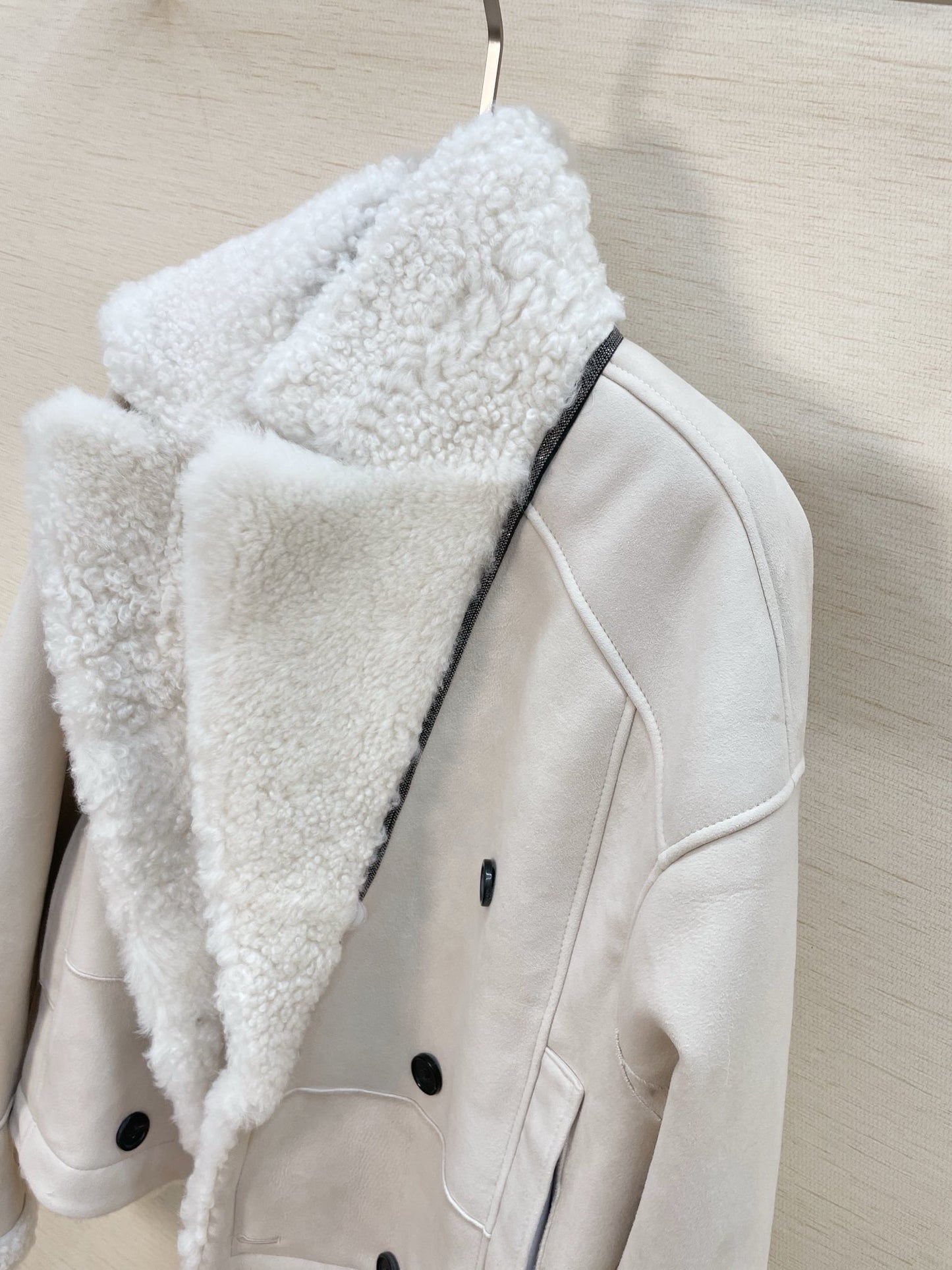 Double-sided sheepskin jacket