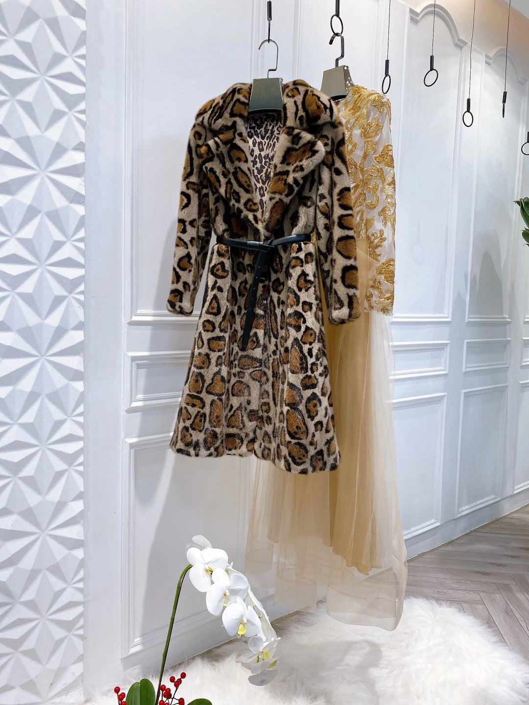 Danish mink fur coat