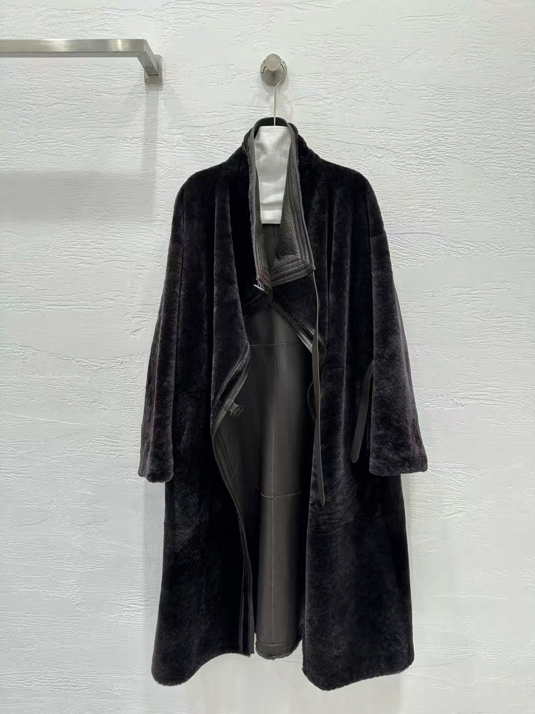 Sheepskin coat