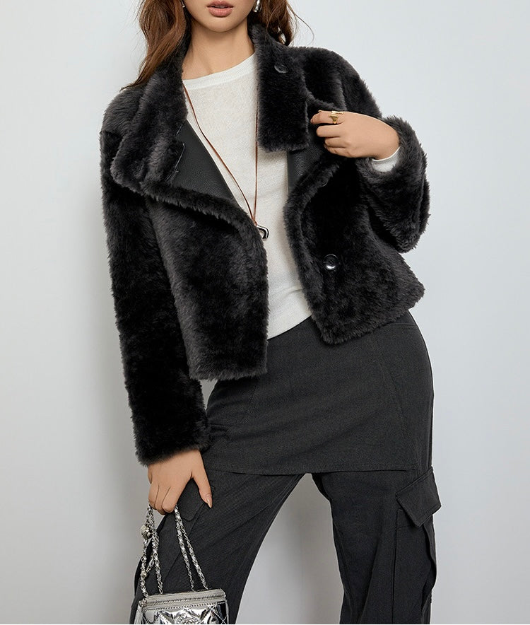 Sheepskin coat