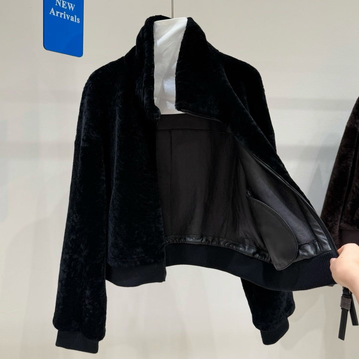 Sheepskin jacket