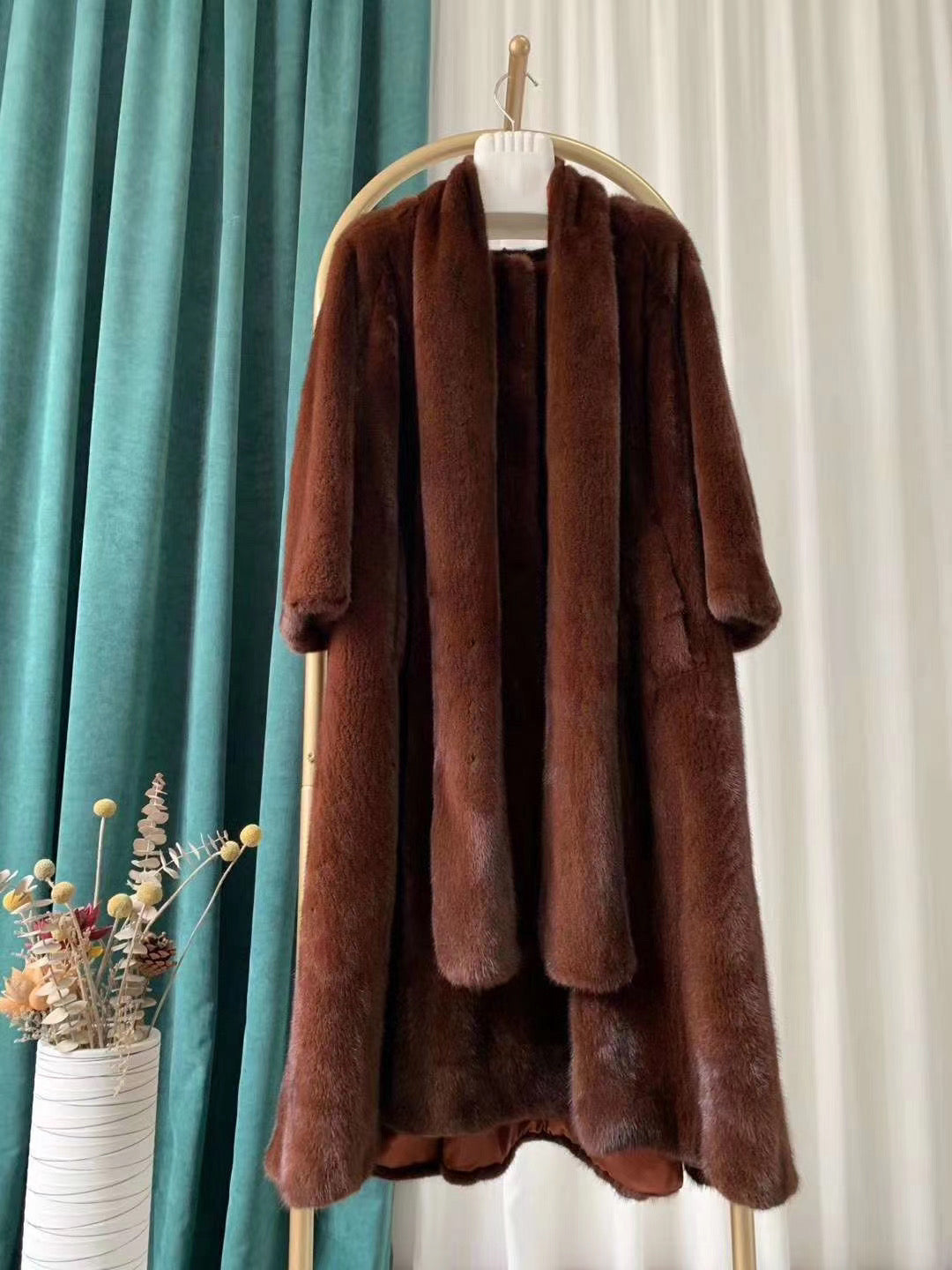 Danish mink fur coat