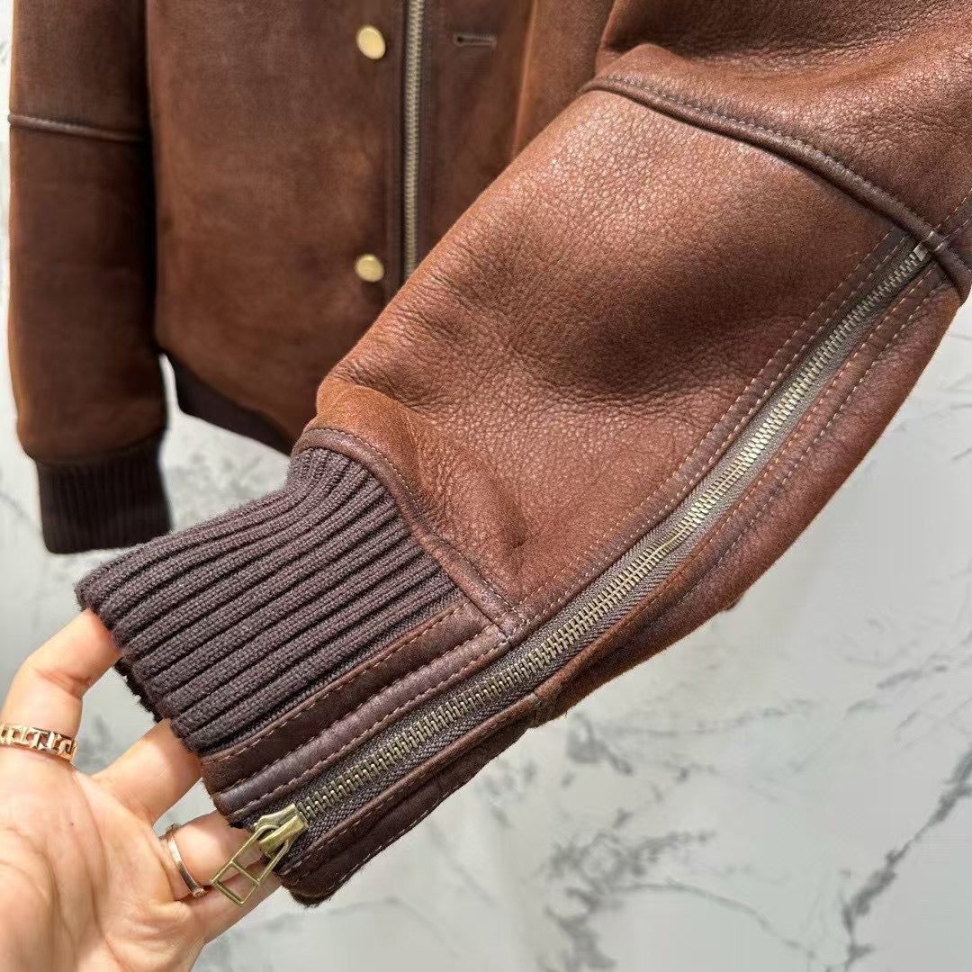 Sheepskin jacket