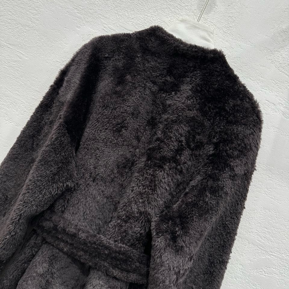 Sheepskin coat