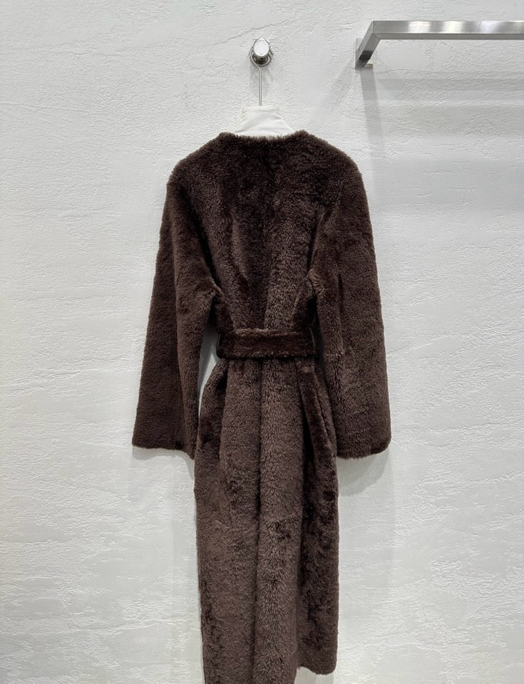 Sheepskin coat