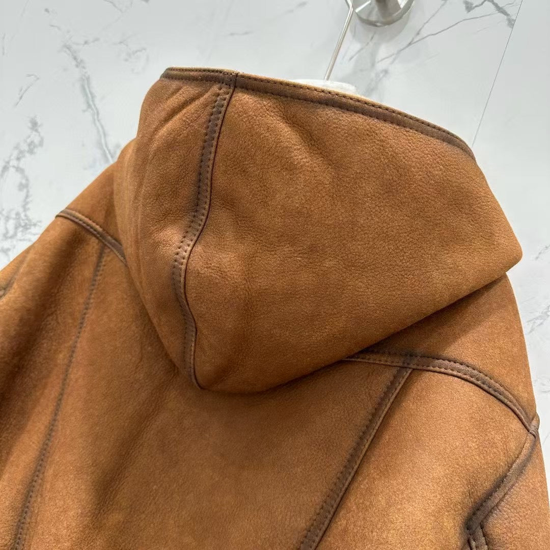 Sheepskin jacket