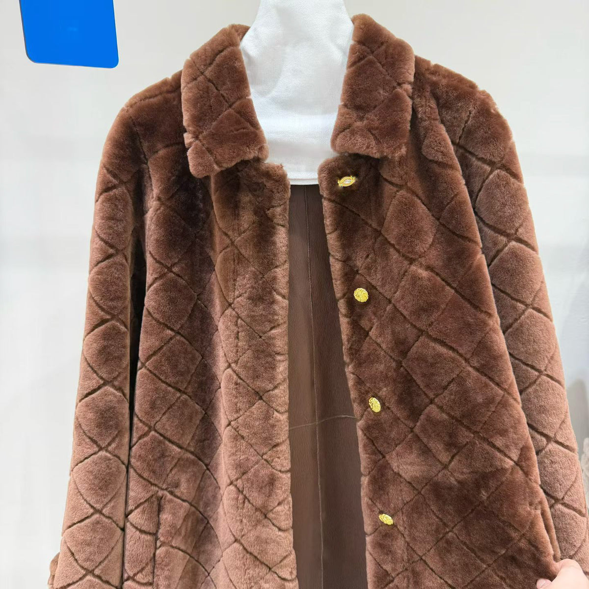 Sheepskin coat