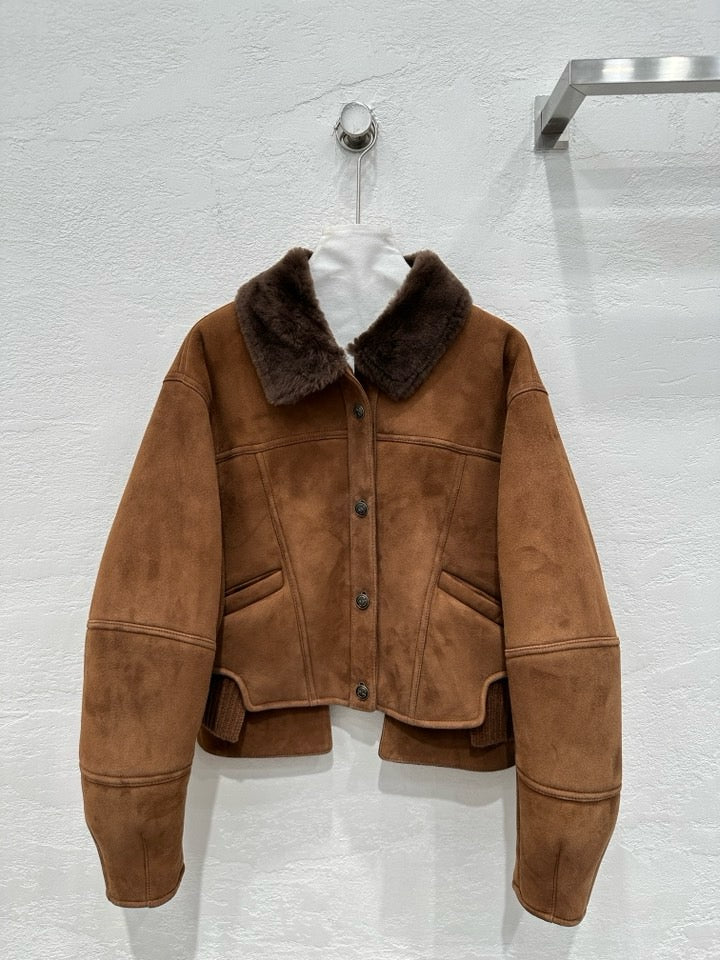 Sheepskin jacket