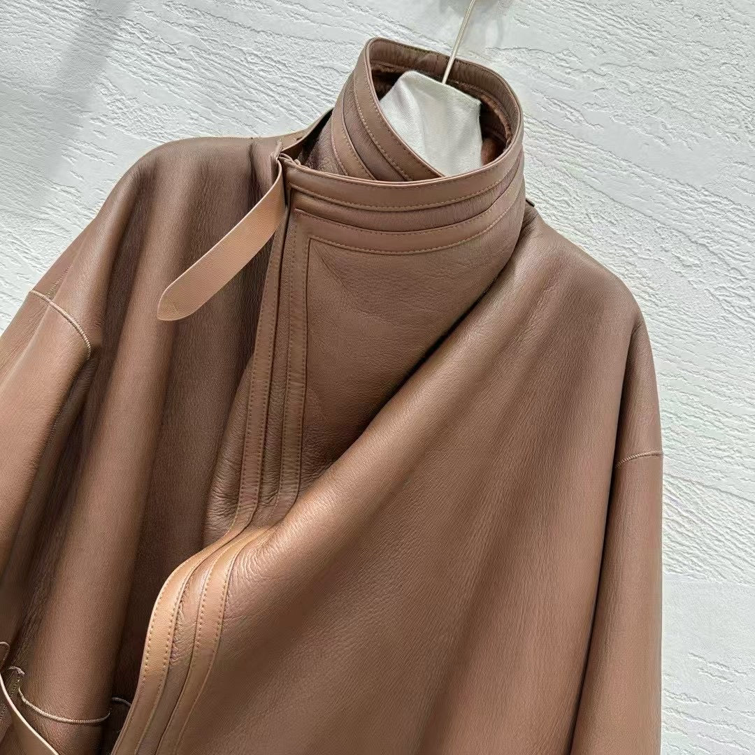 Sheepskin coat