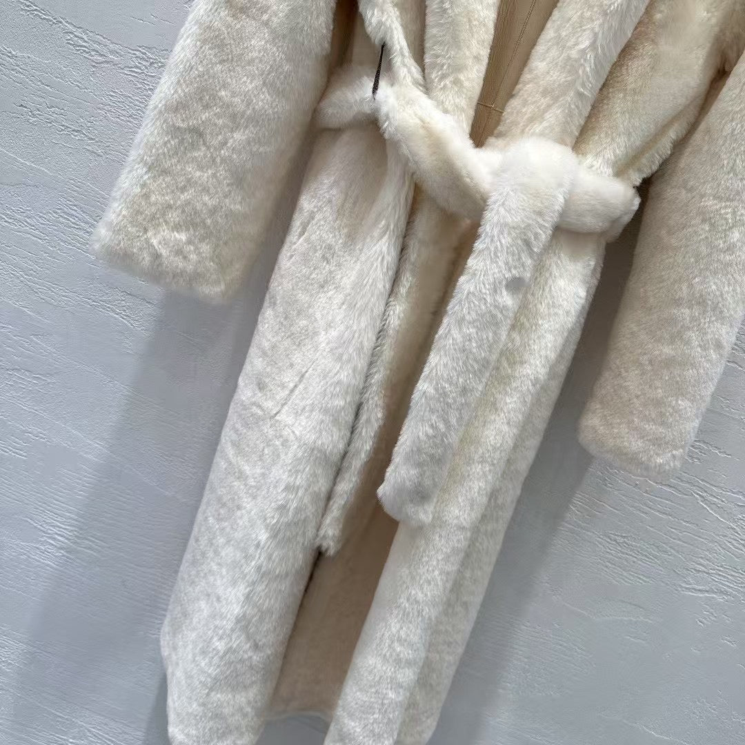 Sheepskin coat