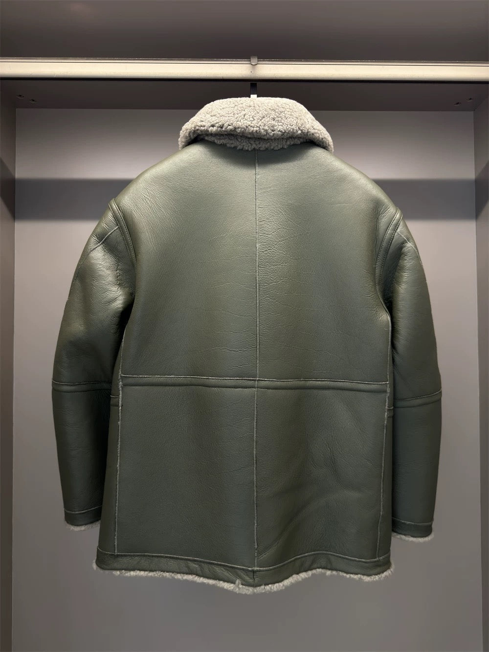 Sheepskin coat
