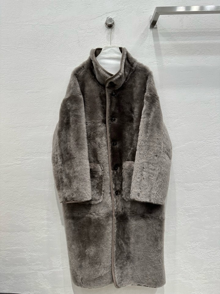 Sheepskin coat