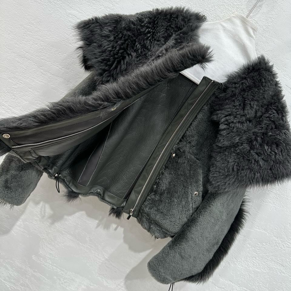 Sheepskin jacket