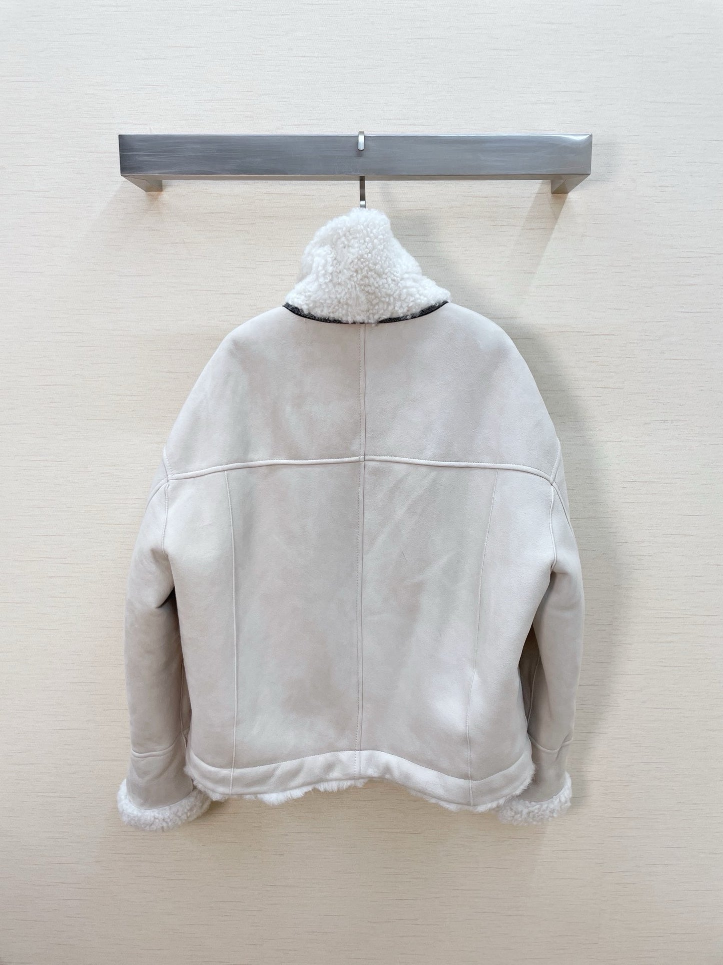 Double-sided sheepskin jacket