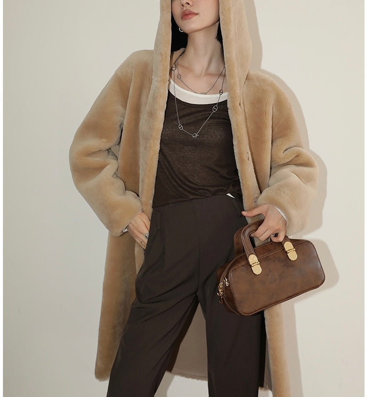 Sheepskin coat