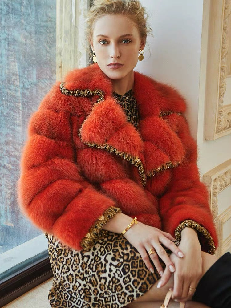 Sable fur coat