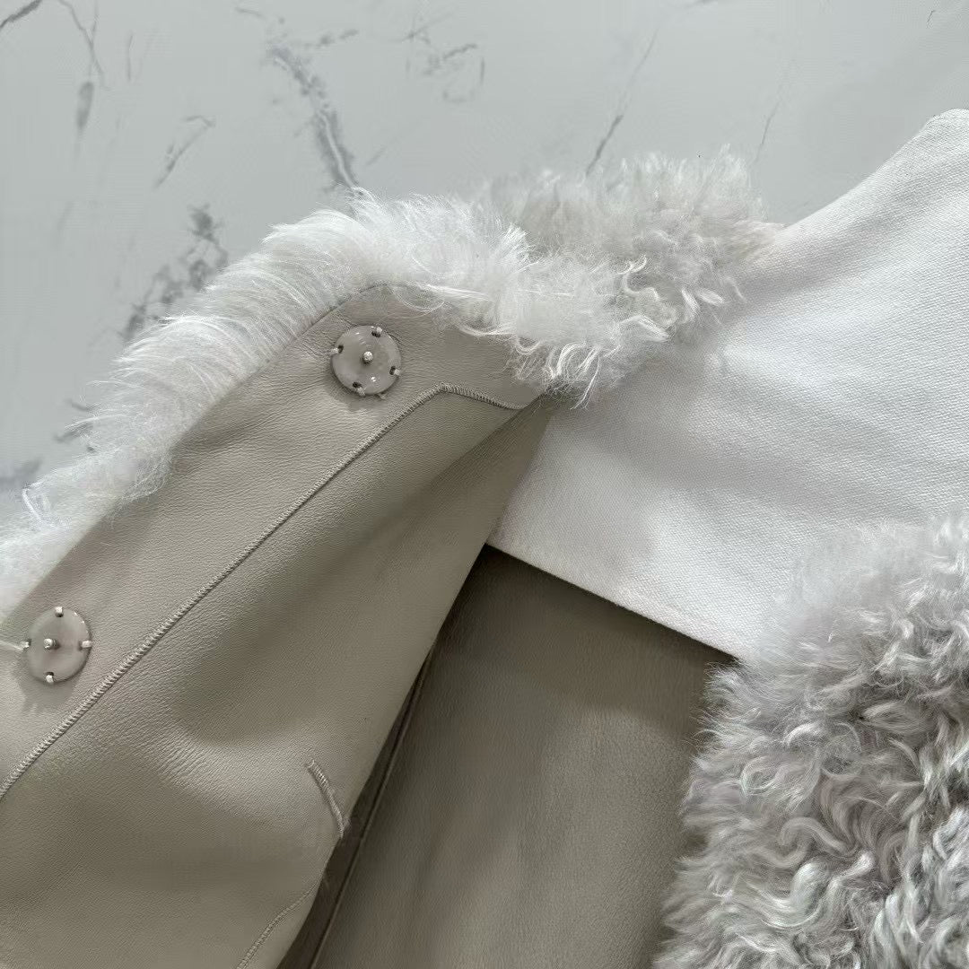 Sheepskin jacket
