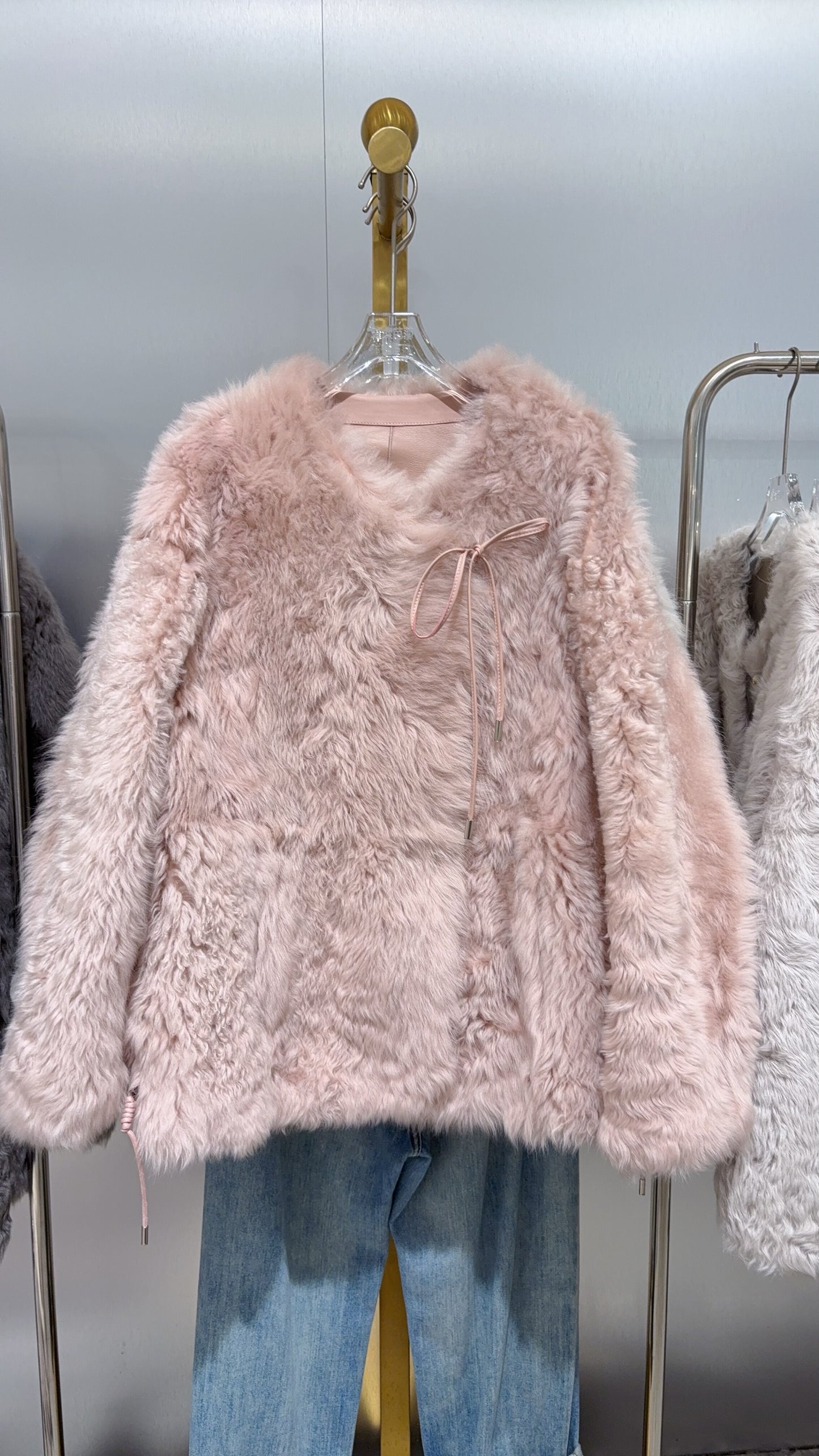 Sheepskin jacket
