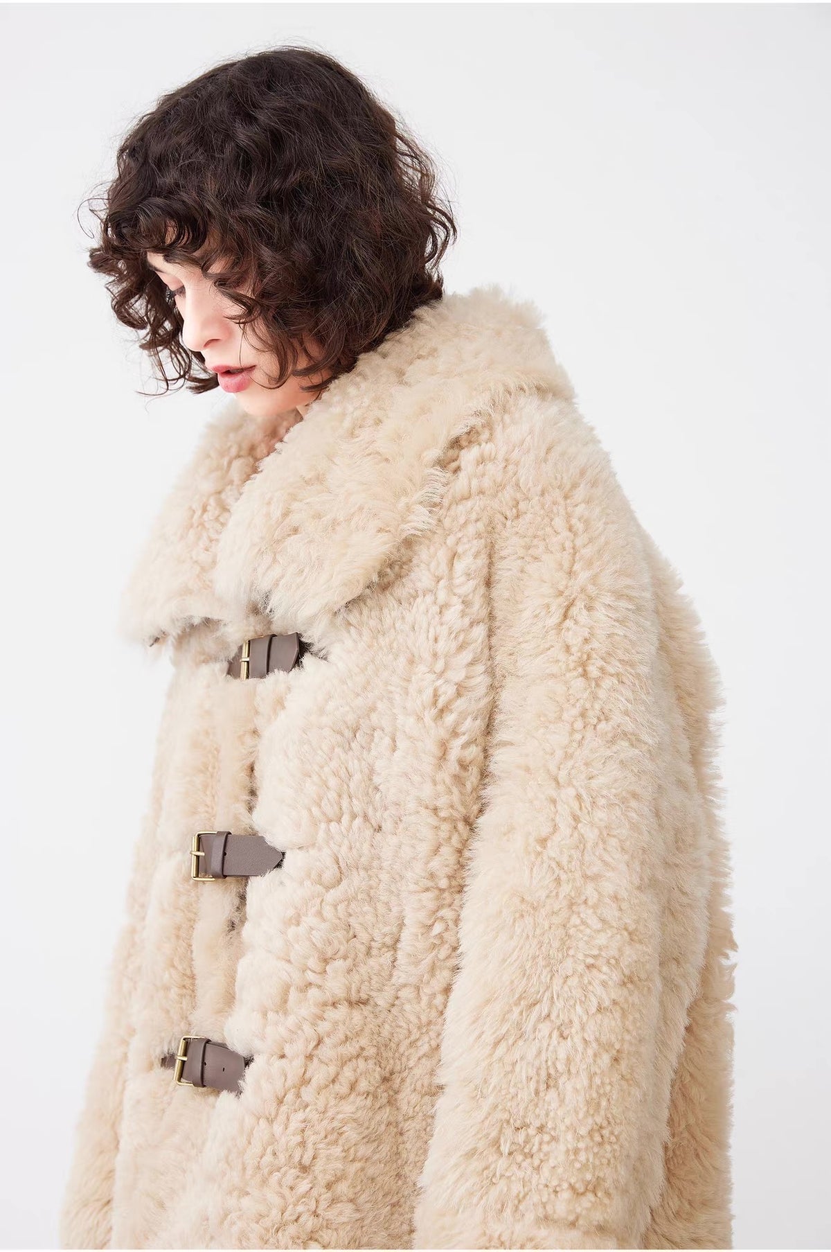 Sheepskin coat