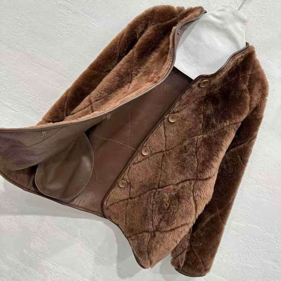 Sheepskin jacket