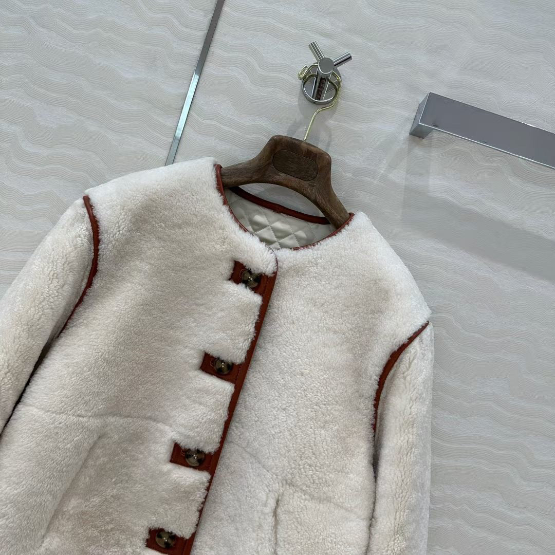 Sheepskin coat