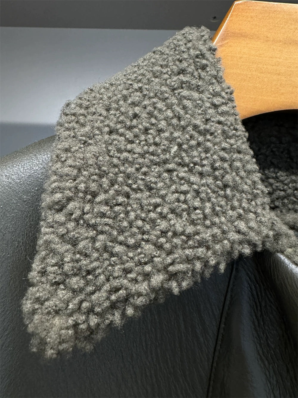 Sheepskin coat