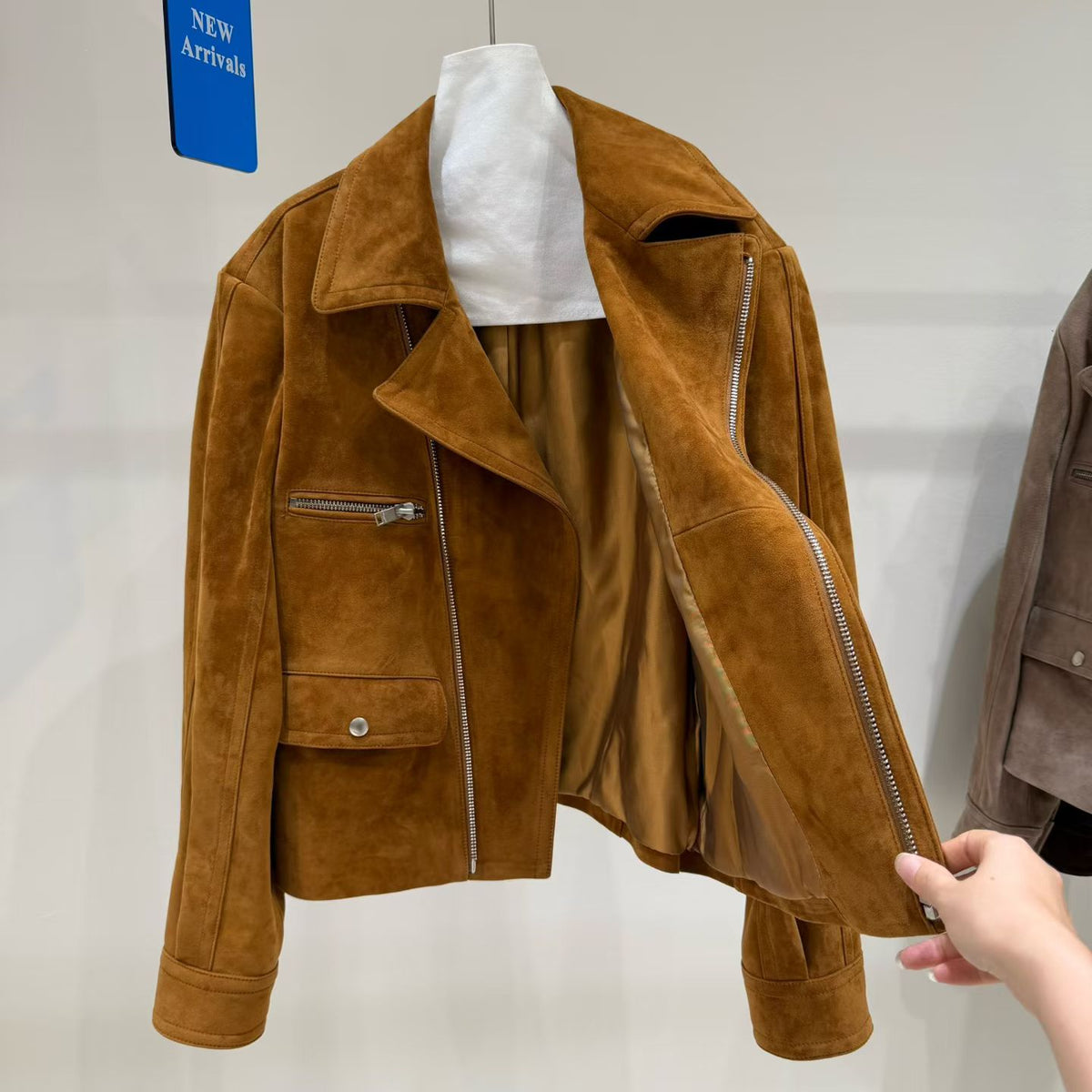 Suede jacket